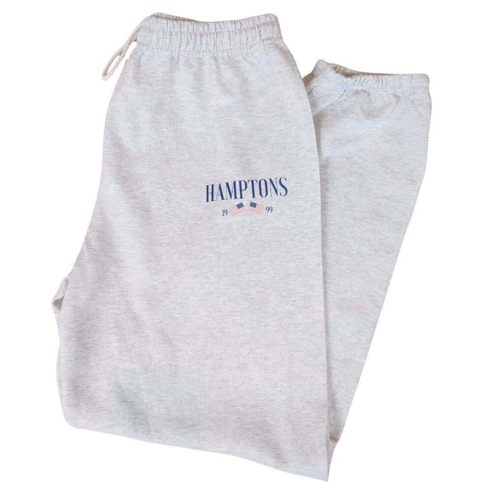 NWT hamptons American flag sweatpants